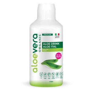 Aloe Vera Organic Premium Aloe drink with micropulp 1000ml